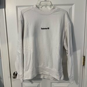 Timberland Men's Classic White Crewneck Sweater